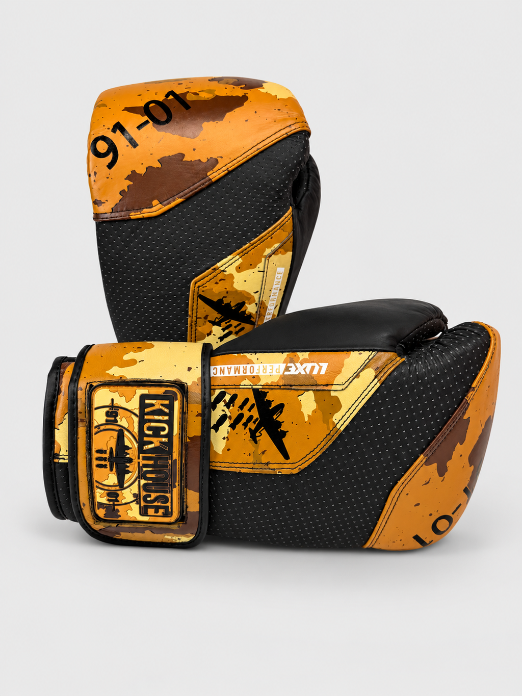 Luxe LTE Series – Smil'n Sam Alvey Patriot Hangar Collection Boxing Gloves