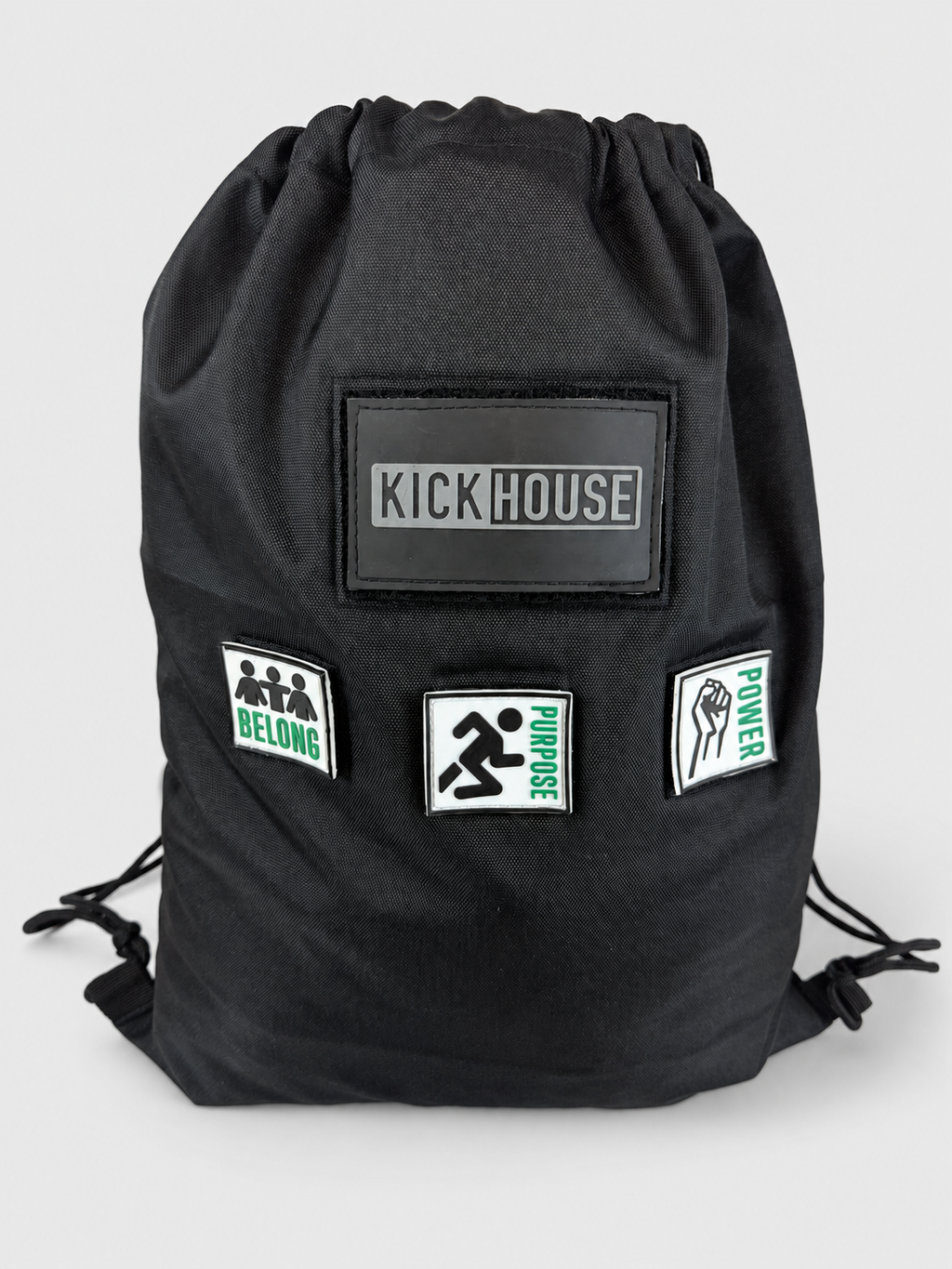 Journey Begins Drawstring Bag