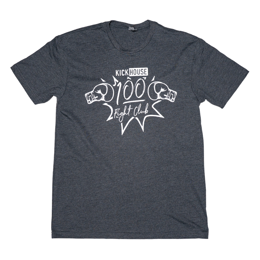 KickHouse 100 Fight Club tee Kickhouse Boxing