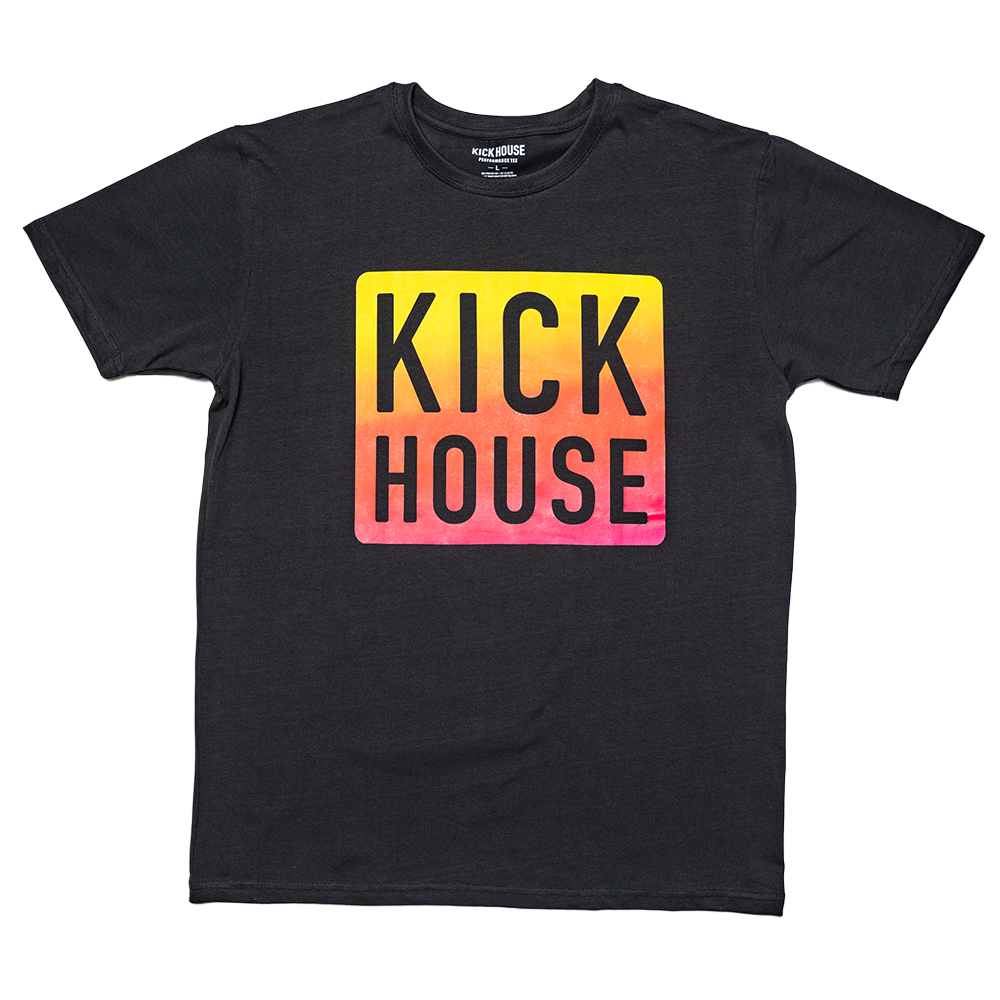 KickHouse Sunset Tee Q Star