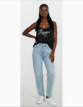 Ladies Flowy High Neck Tank Kickhouse Boxing