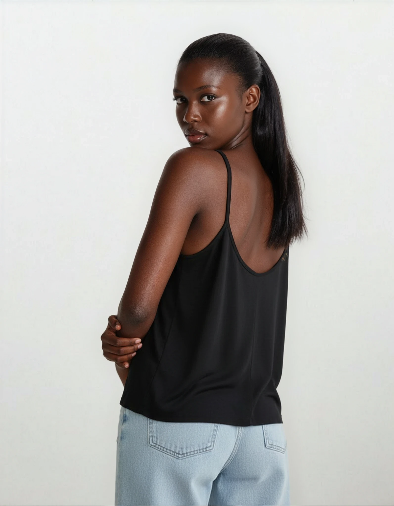 Ladies Flowy High Neck Tank Kickhouse Boxing