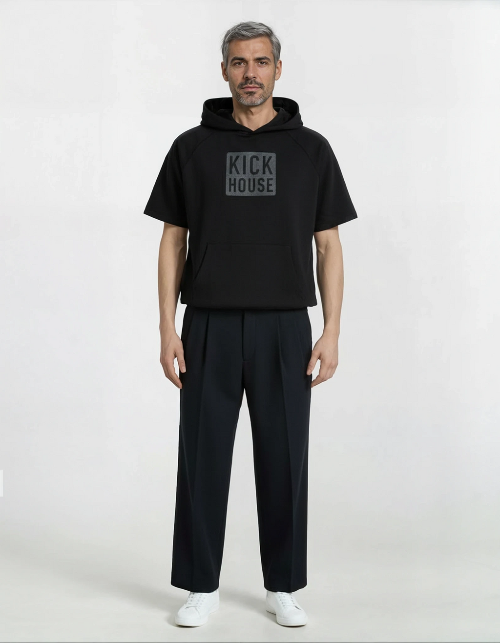 TriBlend Wicking Short Sleeves Hoodie Kickhouse Boxing