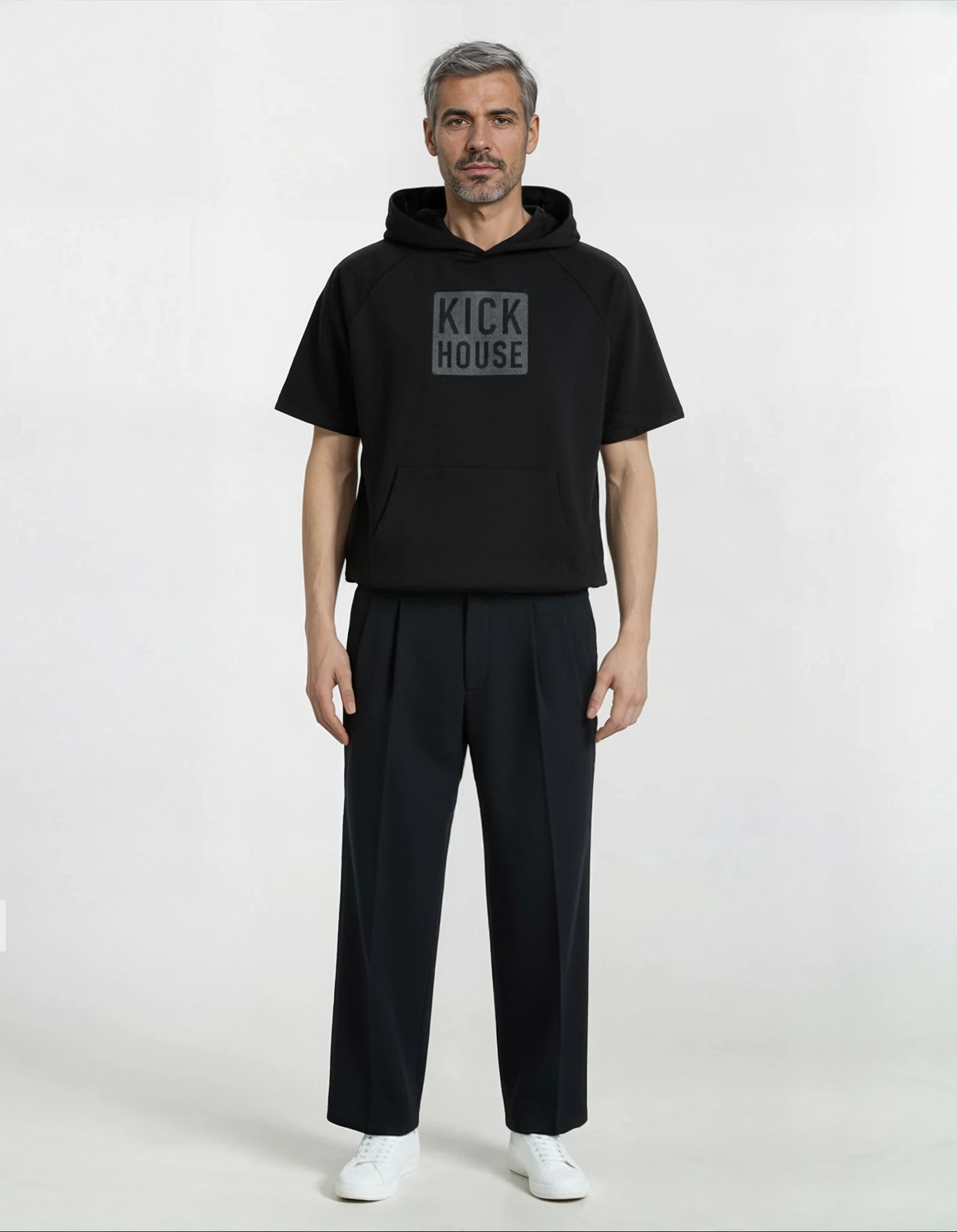 TriBlend Wicking Short Sleeves Hoodie Kickhouse Boxing