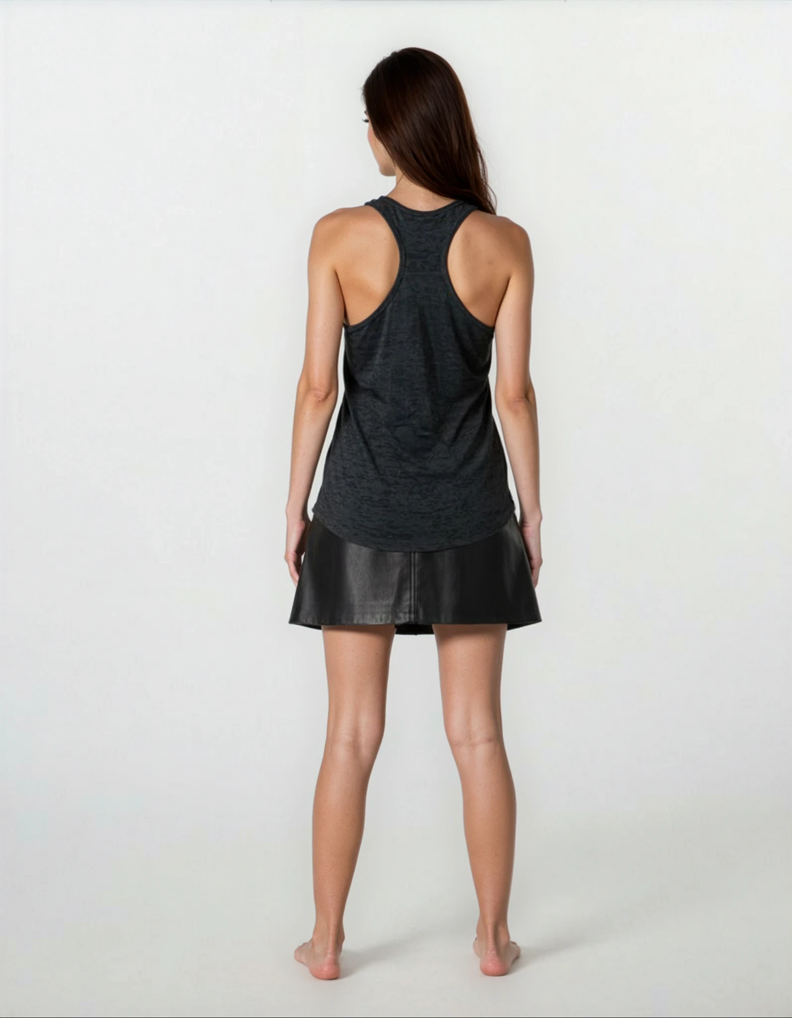 Stacked Ladies Burnout Tank Kickhouse Boxing