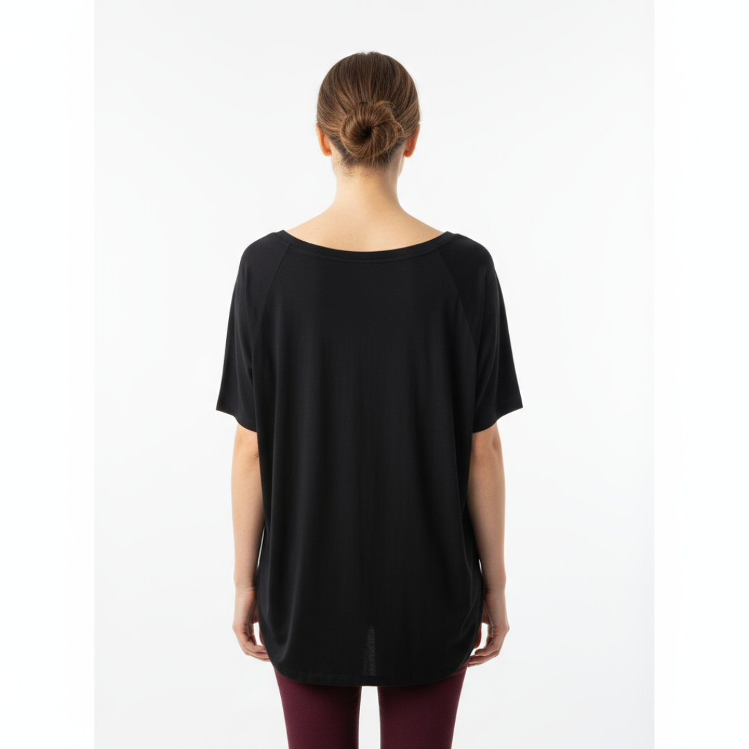 Linear Logo Women's Slouchy Tee Kickhouse Boxing