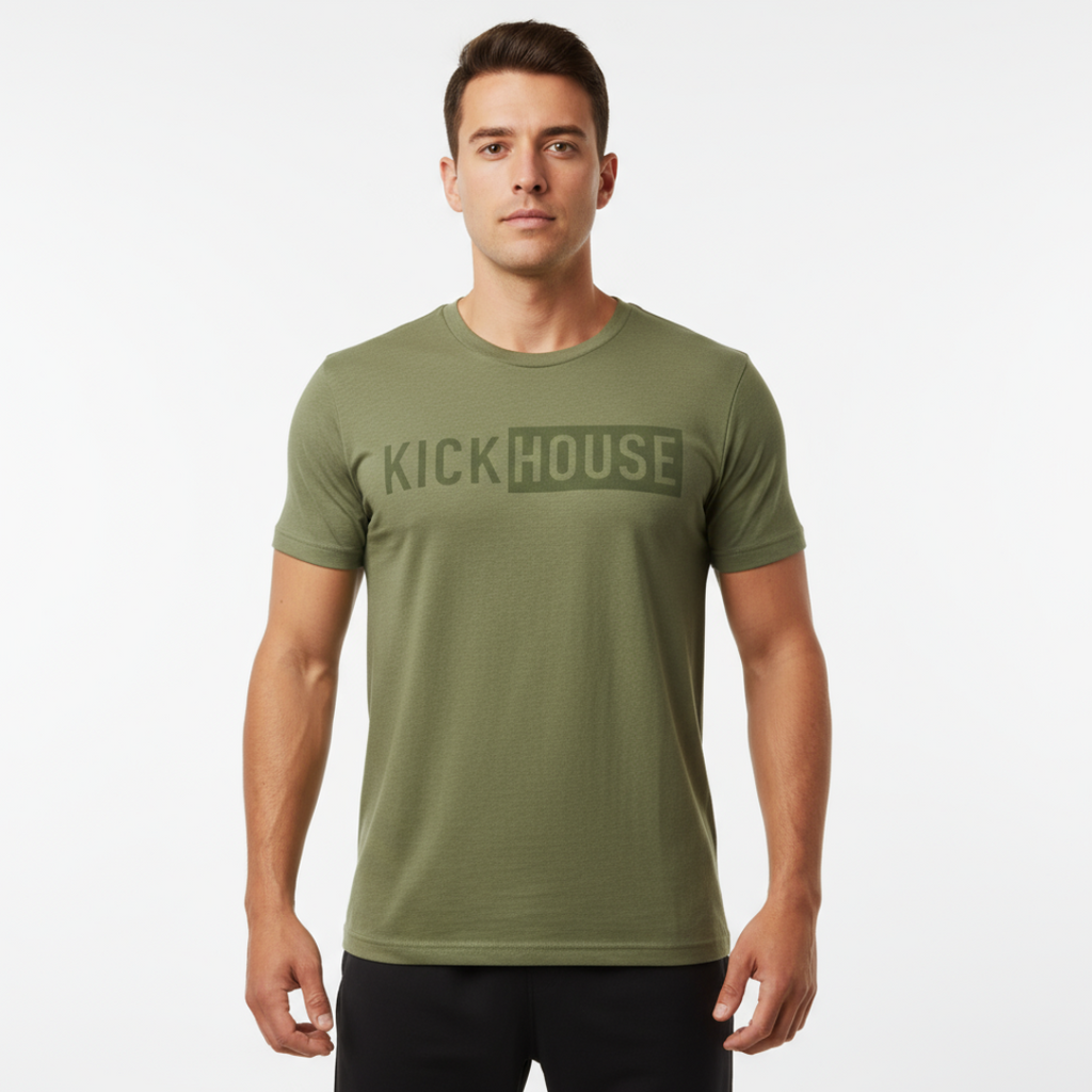 Linear Logo Men's Tee Kickhouse Boxing