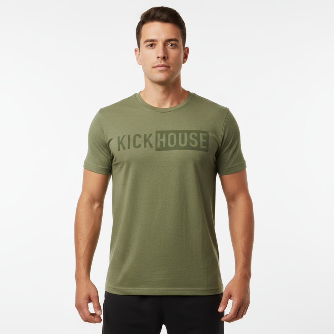 Linear Logo Men's Tee Kickhouse Boxing