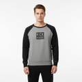 Unisex Stacked Logo Wideneck Sweatshirt