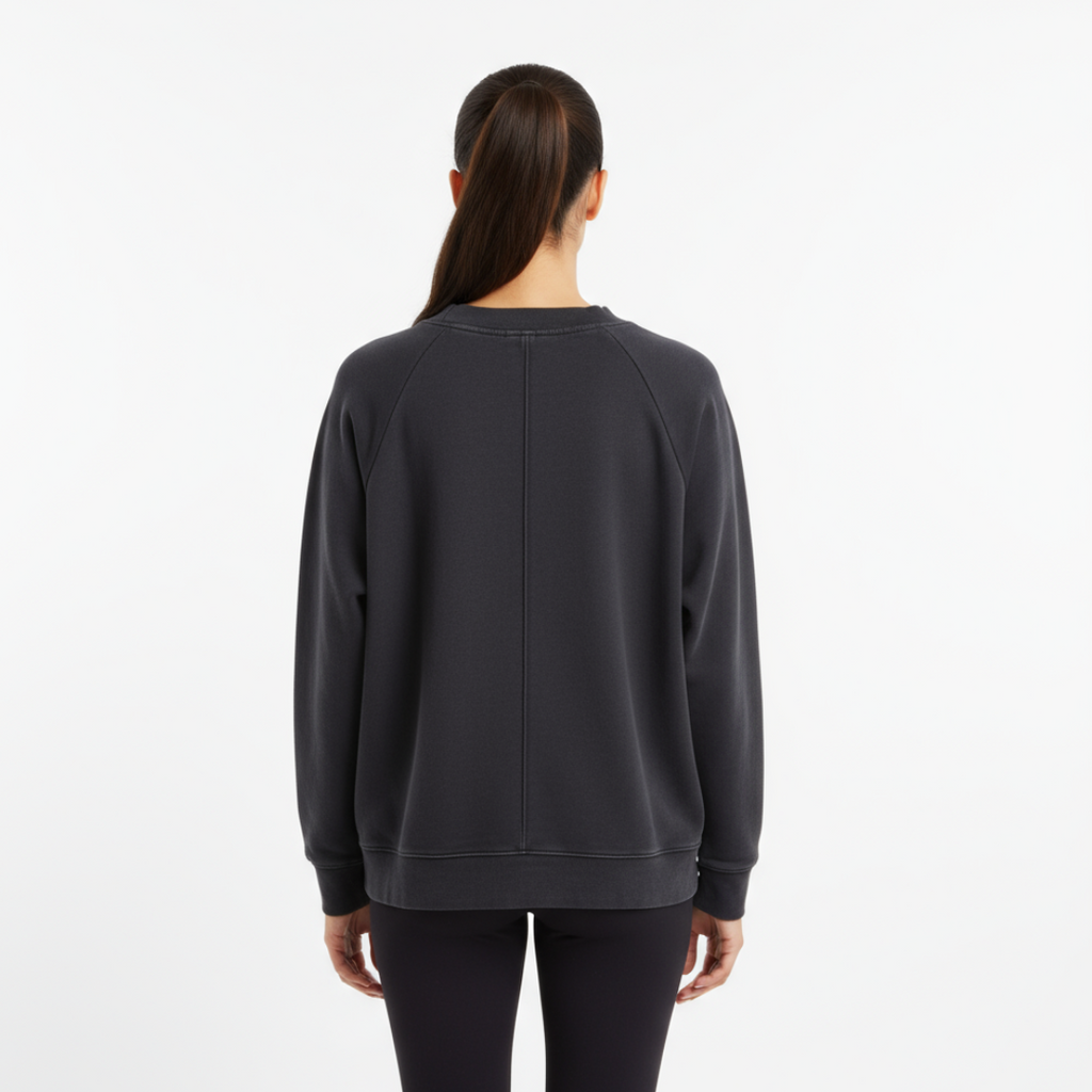 Ladies Raglan Pullover Fleece Kickhouse Boxing