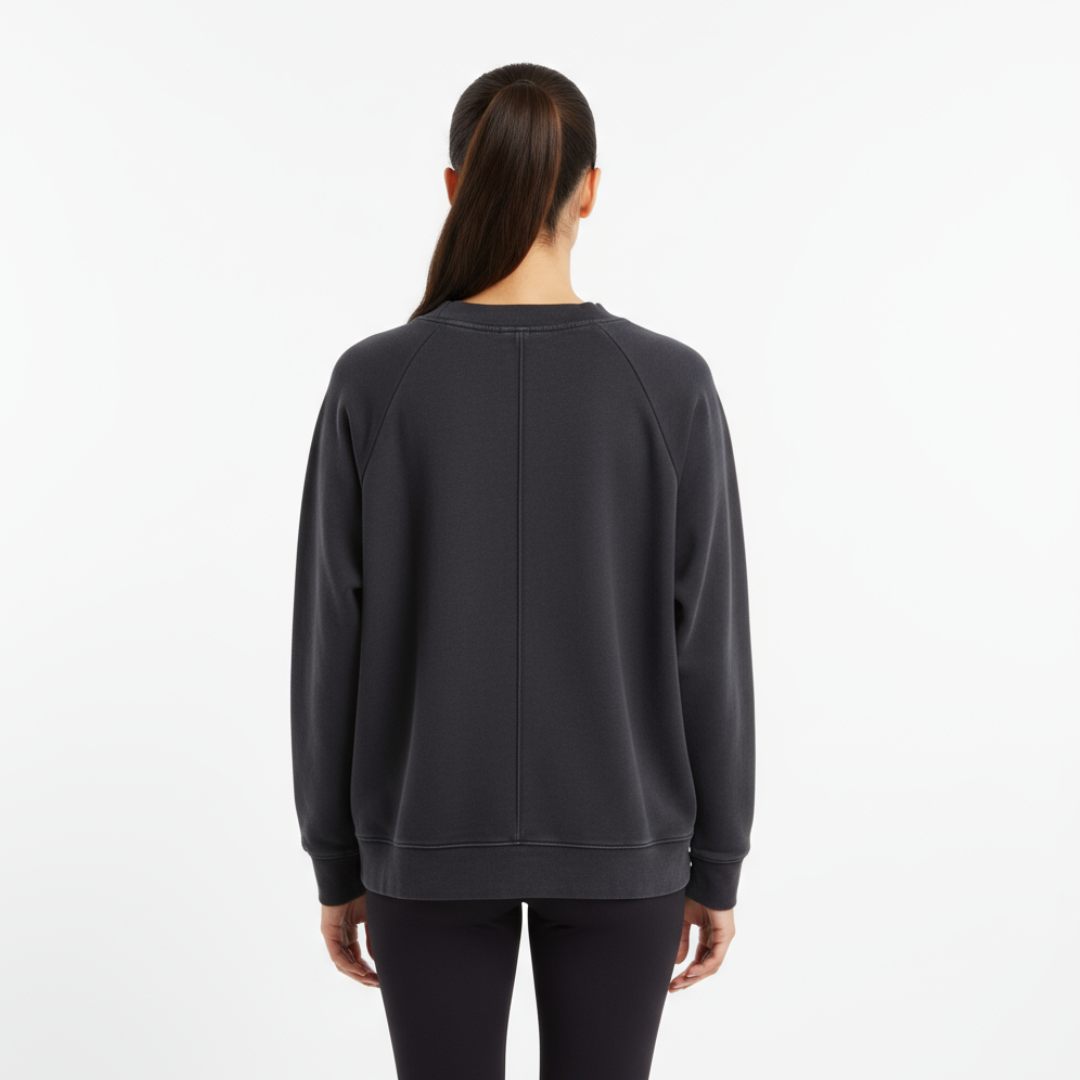 Ladies Raglan Pullover Fleece Kickhouse Boxing