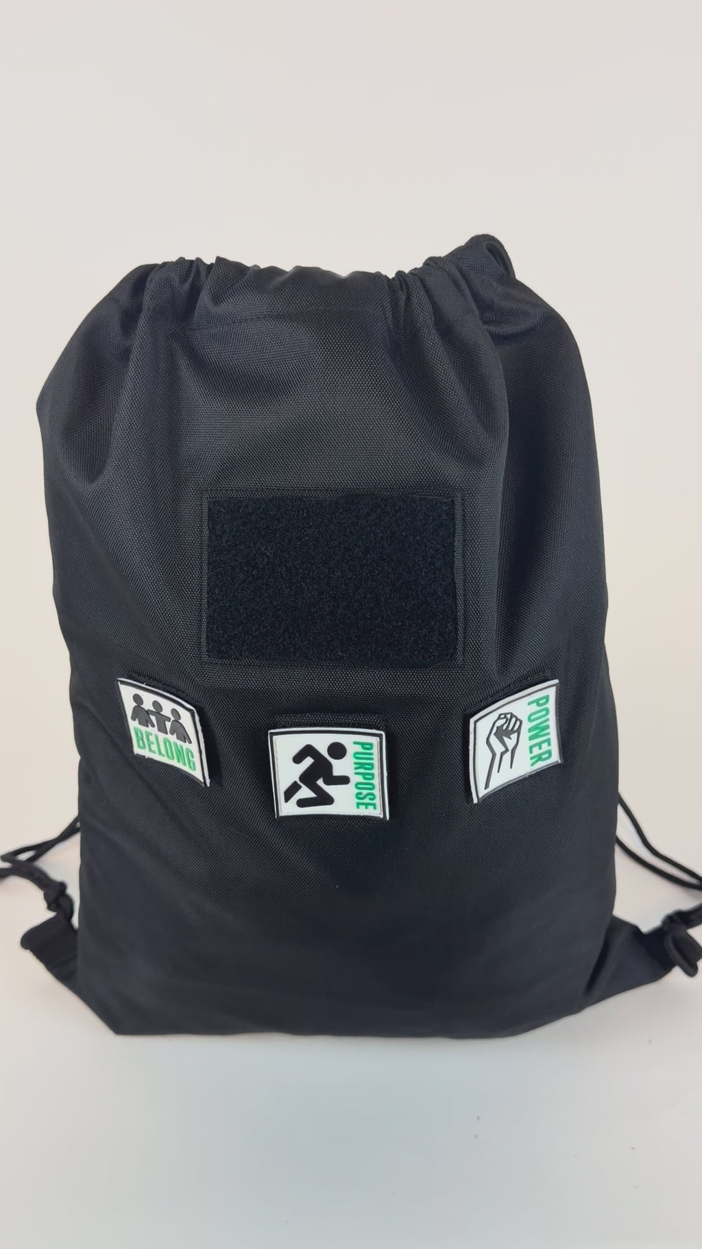 Journey Begins Drawstring Bag