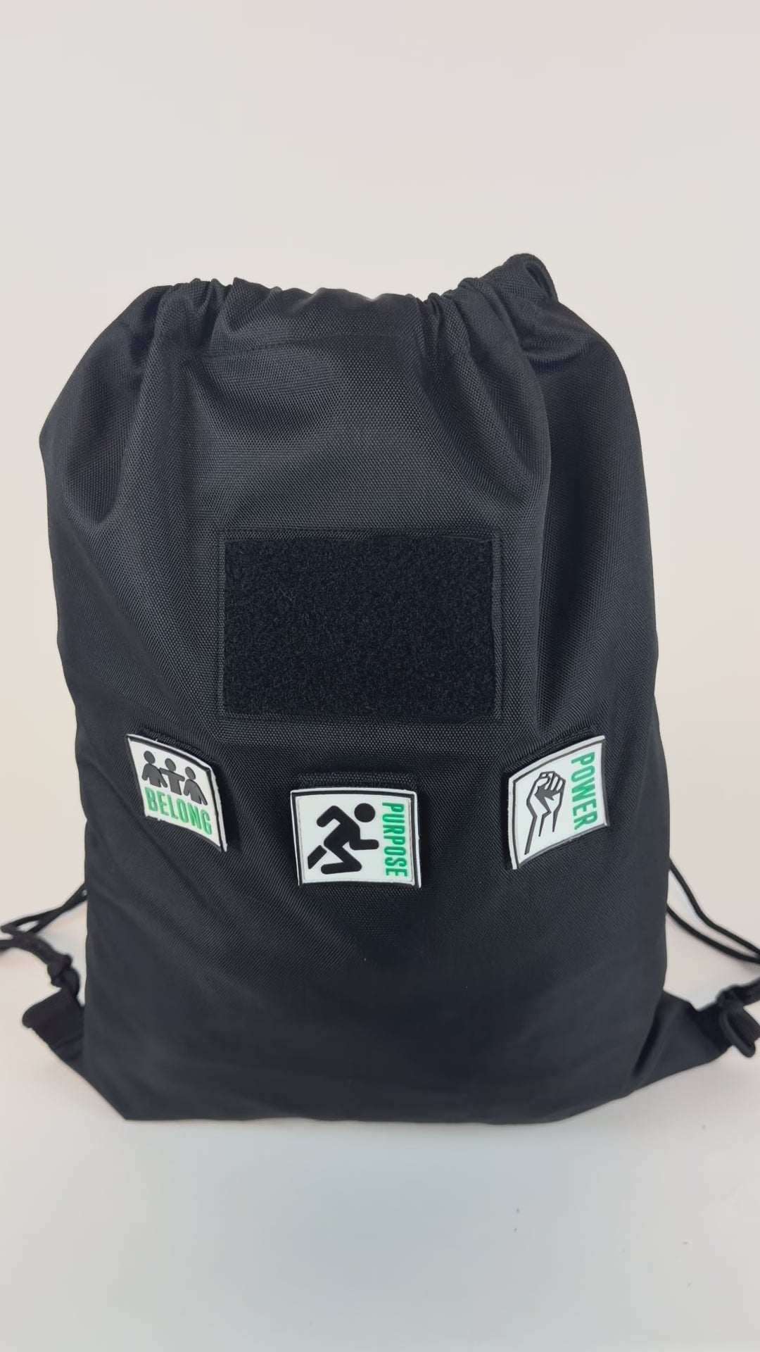 Journey Begins Drawstring Bag