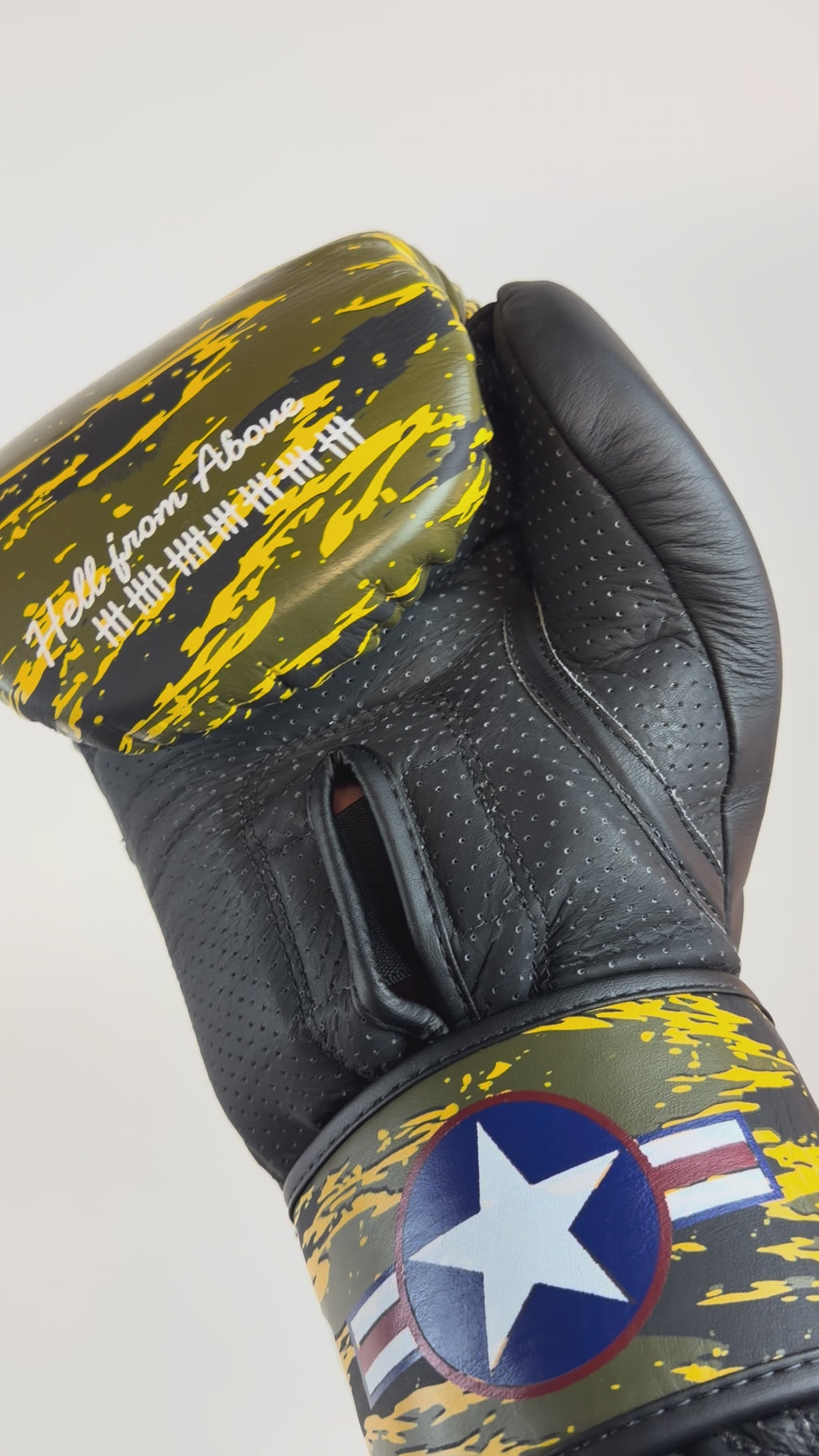 Luxe LTE Series – Smil'n Sam Alvey Patriot Hangar Collection Boxing Gloves