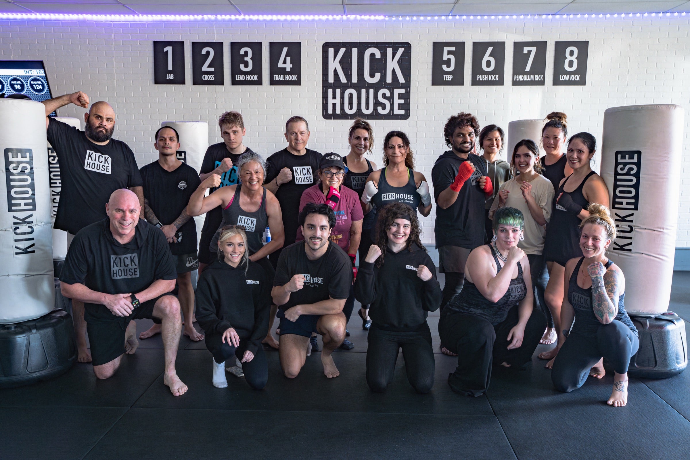 KickHouse members together after class
